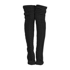 Women's Cable Knitted Boot Socks Extra Long Thigh High Winter Stockings Over Knee Leg Warmers Features: ??Premium Material: Crafted from a high-quality cotton blend fabric, these over-the-knee socks are exceptionally soft and offer excellent warmth. ??Versatile Length: With a generous length of 38 inches (95cm), they are highly elastic and designed to fit most women with medium to slim builds comfortably. ??Durable Cable Knit Design: Featuring a cable knit design and for wear-resistance, these s Long Fuzzy Socks, Crochet Boot Socks, Black Thigh High Socks, Winter Stockings, Knitted Boot Cuffs, Thigh Socks, Womens Knee High Socks, Knit Boot Socks, Womens Compression Socks