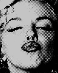 Home Movie Theater, Marilyn Monroe Pop Art, Home Movie, Kiss Lips, Pop Art Posters, Marilyn Monroe Photos, Black And White Posters, Vintage Poster Art