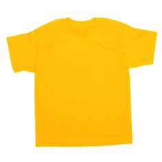 If you're looking for a comfortable, casual tee to wear all year round, our Youth Basic Tee is just the ticket. Made from 100% cotton jersey that gives you a super-soft feel. This tee features a set-in rib collar and a double-needle bottom hem for durability. You can be sure this tee will hold up to any wear and tear that you put it through. Complete the look with its perfect match to our Cotton collections. Set-in rib collar with shoulder-to-shoulder taping Double-needle sleeve and bottom hem P Basic Everyday Pre-shrunk Shirt, Solid Color Basic Cotton T-shirt, Everyday Plain Shirt, Solid Color Basic T-shirt With Relaxed Fit, Basic Solid Color Everyday Shirt, Solid Color Relaxed Fit Basic T-shirt, Basic Solid Shirt For Everyday, Solid Basic Relaxed Fit T-shirt, Basic Solid Everyday Shirt