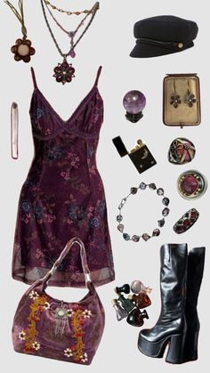 Swaggy Outfits, Hippie Outfits, Alternative Outfits, Mode Vintage, Boho Outfits