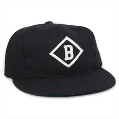 Bismarck Churchills 1935 Vintage Ballcap – Ebbets Field Flannels Classic Curved Brim Baseball Cap For Sports, Classic Snapback Baseball Cap, Classic Fitted Hat With Embroidered Logo, Classic Snapback Hat For Baseball Season, Classic Fitted Hat With Embroidered Logo And Curved Brim, Classic Fitted Hat With Curved Brim And Embroidered Logo, Classic Snapback For Baseball Season, Classic Flat Brim Fitted Hat For Baseball Season, Classic Six-panel Snapback Hat