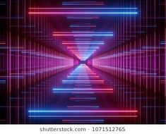 an abstract background with lines and lights