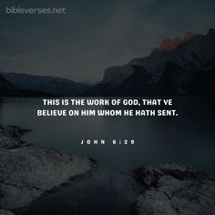 Bible - Verse, John 6:29 Prayer Warrior