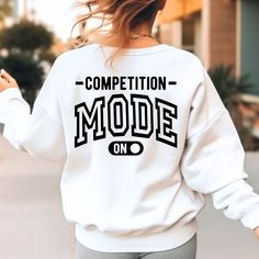 Cheer Comp Shirt Ideas, Fan Club Shirts Ideas, Competition Cheer Shirts Design, Cheer Support Shirts, Competitive Cheer Shirts, Competition Cheer Mom Shirt Ideas, Dance Team Shirts Design, Cheer Mom Outfit Ideas, Pom Competition