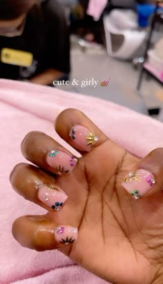 Short Nail Inspo, Nail Cam, Freestyle Nails, Ceremony Outfit, Nail Gems, Hard Nails, French Tip Acrylic Nails, Waste Of Time