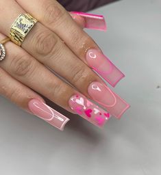 Short Square Acrylic Nails