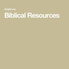 the words biblical resources are in white on a beige background with an image of a cross