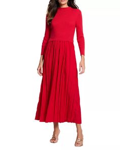 NIC+ZOE Kira Dress  | Bloomingdale's Women Casual Wedding Guest Dresses, Mixed Media Dress, Full Length Dress, Cocktail Parties, Women Formals, Women Maxi, Maxi Dresses Casual, Flowy Skirt, Woven Dress