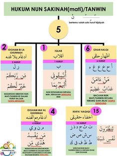 an arabic diagram with the names of different languages and numbers in each language, including one for