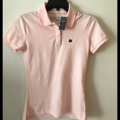 Abercrombie Girls Pink Polo Band New Abercrombie Men, Pink Polo Shirt, Pink Polo, Vintage Boys, Blue Polo, Boys Long Sleeve