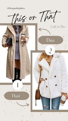 Hi Gorgeous!! You would look AMAZING in these winter coats from amazon! 🤍 Shop all my posts through the link in my bio (to my amazon storefront and LTK page) and follow me for daily amazon finds ✨ Happy Shopping!!

Coats, Winter coats, women’s winter coats, women’s winter fashion, holiday shopping outfits, holiday outfits, fuzzy trench coats, fuzzy coats, comfy casual winter outfits, thanksgiving outfits, thanksgiving dinner outfits, Ugg slippers, uggs, ugg outfits, how to style uggs, October outfits, Amazon, Outfit inspiration, leather blazer, leather boots, stiletto boots, baddie outfits, makeup, eyeshadow, loungewear outfits, lace pajamas, pajamas, going out tops, neutral tops, crop tops, uggs, platform uggs, uggs slippers, Marc jacobs, bodycon bodysuit, skims bodysuit, bodysuits, M Winter Outfits Coats, Winter Outfits Holiday, How To Style Uggs, October Outfits, Date Night Outfit Summer