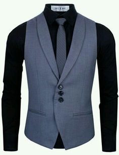 Half Coat For Men, Waistcoat Designs, Tailored Vest, Blazer Outfits Men, Button Vest, Coat For Men