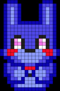 an image of a pixel art pattern that looks like it has been made to look like a