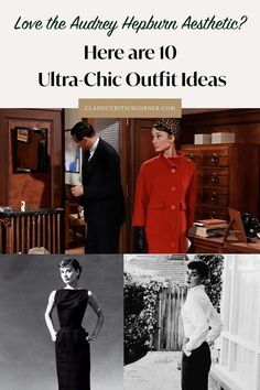 there are 10 ultra - chic outfit ideas for women in the 1950's