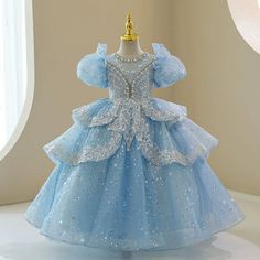 Dresses For Children, Girls Birthday Party Dress, Crinoline Skirt, Baby Girl Princess Dresses, Toddler Christmas Dress, Puffy Dresses, Gaun Fashion, Sequin Party