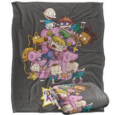 PRICES MAY VARY. RUGRATS RUGRATS CHAIR ULTRA SILKY TOUCH BLANKET - 300 GSM fabric provides warmth and comfort yet is lightweight and breathable, that will make a great decorative addition to any room. SHRINK and FADE RESISTANT - our products are hand-printed in the USA using a dye sublimation process. This design has amazing color vibrancy & Made of 100% polyester that is super soft and long lasting. SIZE: 60" x 80" Microfiber fleece fabric with double overlock stitch to create ultra-fluffiness and durability. This all-purpose blanket makes the perfect holiday gift, birthday present, or collector's item. OFFICIALLY LICENSED - Each of our designs are 100% officially licensed. The designs are created by our incredibly talented in house graphic art team who often hand draw and illustrate each Human Body Model, Framed Insect, Blanket Throws, Overlock Stitch, House Graphic, Insect Collection, Stone Ornaments, Cool Wall Decor, Board Decoration