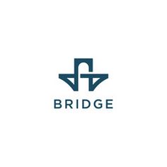 the bridge logo is designed to look like it has two arrows pointing in different directions