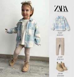 Fall Baby Clothes, Zara Outfit, Girls Fall Outfits, Zara Girl, Zara Kids, Kids Style, Kids Outfits Girls