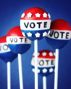 So inspired by these @bakerella!! Just love these ❤️🤍💙... and those cute mini stars are like😍😍✨👌💯 Interesting fact: in 2019 year voter turnout out was only 59%. What do you think it will be for 2020?🤔 #vote2020 #cakepops #bakerella . . . #RedWhiteAndBlue #ElectionDay #President2020 #Election2020#CutePops #Yummy #CakePop #RedAndBlue #CuteCakePop #SweetTreat #Fun #Treats #Campaign #Sweet #Chocolate #Fondant #Stars #MiniStars #USA #Voter Fondant Stars, Cake Pop Designs, Mini Stars, Chocolate Fondant, Fun Treats, Cake Pop, Sweet Chocolate, Cakepops, Cute Cakes