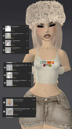 Cute Imvu Avatars Ideas, Imvu Avi Ideas Under 4000, Imvu Avi, Imvu Aesthetic Outfits, Imvu Mesh Head Ideas, Imvu Outfits Ideas, Y2k Imvu, Imvu Fits Ideas, Imvu Avi Ideas Baddie