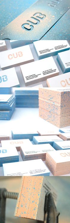 several different types of business cards stacked on top of each other with the words cloud printed on them