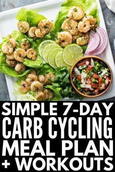 Carb Cycling Menu, Diet Workout Plan, Carb Cycling Meal Plan, Cycling Diet, Carb Cycling Diet, Detox Diet Plan, Ketogenic Meal Plan, Sample Menu, Workout Plan For Beginners