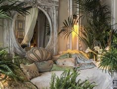 Lots Of Plants, Interior Design Minimalist, Casa Vintage, Aesthetic Rooms, Dreamy Room, Aesthetic Bedroom