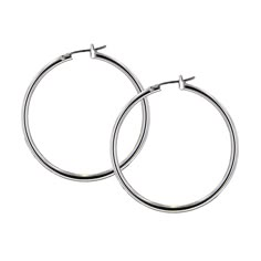 Large Hoop Earrings by John Medeiros Jewelry Collections 1-1/2" Diameter 2000s Accessories, Timeless Luxury, Providence Ri, Best Doctors, Large Hoop Earrings, Upgrade Your Style, Silver Hoops, Silver Hoop Earrings, Cute Jewelry