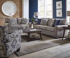 Lilou-Heather Loveseat - Canales Furniture Taupe And Blue Living Room, Traditional Sofa Bed, Taupe Sofa, Clearance Outdoor Furniture, Cheap Living Room Sets, Lounge Rooms, Cheap Living Room Furniture, White Furniture Living Room, Sofa Ideas