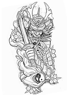 Japanese Hand Tattoos, Warrior Tattoo Sleeve, Deep Wallpaper, Jack Tattoo, Japanese Tattoos For Men, Graffiti Tattoo, Warrior Tattoo, Tattoo Sleeve Designs