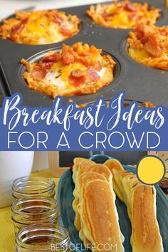 breakfast ideas for a crowd that are easy to make