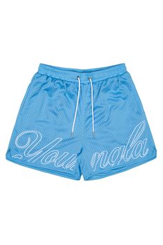 MATERIAL: 100% Polyester. FIT: Relaxed. DESIGN: The YoungLA championship shorts. Made with our best-selling soft mesh fabric. These shorts come in a variety of colors so you can mix and match them with any t-shirt. Features include a double layer mesh fabric, elastic band with adjustable cords, 2 front and 1 back pocket, and YoungLA embroidered across the hem line. MODEL: The model in the second photo is wearing a size L. Weight: 220lb Height: 5'11. Outdoor Boxing, Ideal Male Body, Training Basketball, Leg Training, Shorts Fit, Mens Shorts Summer, Mens Smart Casual, Applique Pattern, Smart Casual Men