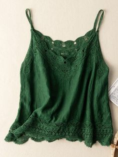 Cute Summer Tops, Hippy Chic, Lace Camisole, Sleeveless Vest, Vintage Lace, Denim Top, Summer Tops, Vest Dress, Autumn Summer