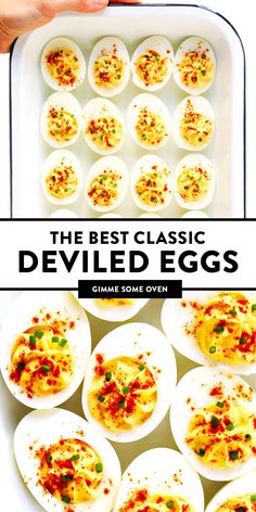 the best classic deviled eggs