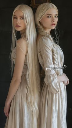 Targaryen Blonde Hair, Targaryen Blonde, Long Platinum Hair, Braided Blonde Hair, Targaryen Women, Blonde Hair Characters, Targaryen Hair, Blonde Hair At Home, Κούρεμα Bob