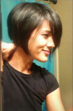 wedge Kort Bob, Short Bobs, Growing Out Short Hair Styles, Sassy Hair, Hair Envy, Love Hair, Hair Today, Great Hair