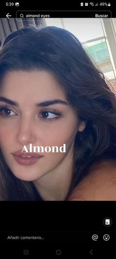 Almond Shaped Eyes Aesthetic, Attractive Eyes Aesthetic, Makeup Looks For Doe Eye, Almond Makeup Eye, Makeup Look For Almond Eyes, Simple Eyeliner For Almond Eyes, Eyebrows For Almond Eyes, Natural Makeup Almond Eyes, Best Eye Makeup For Almond Eyes