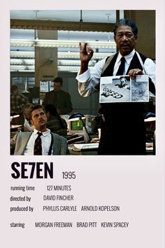 an old movie poster with the caption se7en