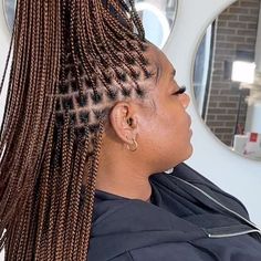 HOUSTON BRAIDER on Instagram Medium Full Knotless Braids, Parts For Medium Knotless Braids, Small Medium Knotless, Small Medium Knotless Braids, Medium Knotless Braids, Medium Knotless, Big Box Braids Hairstyles