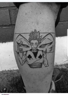 Hisoka Tattoo, Tato Naruto, Hero Tattoo, Hunter Tattoo, Naruto Tattoo, Pieces Tattoo, Kawaii Tattoo, Weird Tattoos, Anime Tattoos