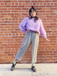 Mohair Knitting, Eclectic Outfits, Colour Blocking, Everyday Outfit, Mode Inspo, Spring Style, Business Casual Outfits, Work Attire