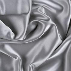 Wholesale Satin Fabric Silky Stretch Charmeuse Satin SilverSatin FabricICEFABRICICE FABRICSBy The Roll (60 Wide)SilverWholesale Satin Fabric Silky Stretch Silver Charmeuse Satin ICEFABRIC Stretch Satin Fabric, Charmeuse Fabric, Club Color, Gray Aesthetic, Gray Silk, Red Turquoise, Black And White Aesthetic, Aesthetic Colors, Silk Charmeuse