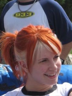 Hair Color Streaks, Hair Streaks, Hair Color Blue, Hayley Williams, Dye My Hair, Orange Hair, Hair Inspo Color, Hair Photo