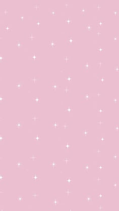 a pink background with white stars on it