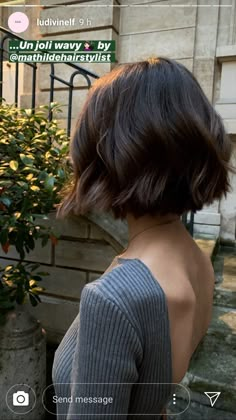 Bob Hairstyle Ideas, Trendy Bob, Chin Length Hair, Trendy Hairstyle, Shot Hair Styles, Penteado Cabelo Curto, Short Hair Haircuts, Short Hair With Bangs