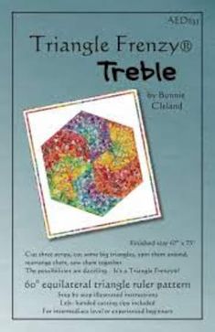 the cover of triangle frenzy treble