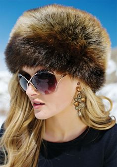 I need this to pretend I'm Russian!! <3 Russian Hat, Faux Fur Hat, Fabulous Furs, Animal Print Scarf, Fur Accessories, Fancy Hats, Dita Von, Love Hat, Dita Von Teese