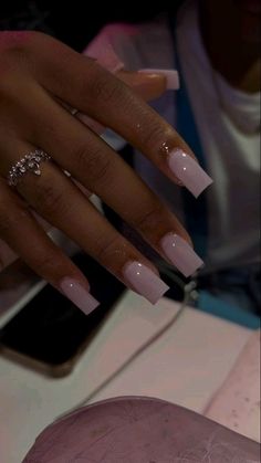 Art Noel, 2023 Nail, Inspiration Nails, Milky Nails, Art 2023, Style Nails, Aesthetic Nails, Colored Acrylic Nails, French Tip Acrylic Nails