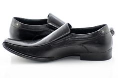 This timeless and convenient slip-on loafer is a classic staple for any businessman. Minimalist and classy it can be paired with a business suit for the office or a tuxedo for a wedding. *As these styles of shoe tend to run larger than most regular footwear, dolce vita MEN please requests that you size down a half size (or a whole size where half is not available) to get the best fit. Dress Loafers, Business Suit, Black Slip Ons, Business Man, A Business, The Office, A Wedding, Loafers, Slip On