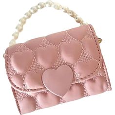 Pink Quilted Heart Purse with pearl handle and crossbody chain | Ce Co. | Quilted Heart Purse, Pink (Multicolor, One Size) | Maisonette collects the best children’s products from around the world (unlike Zulily, Etsy, The Tot, Farfetch Kids, Childrensalon, Crate and Kids, Kohls, Wayfair, Buy Buy Baby, Nordstroms, Mini Boden, J.Crew Factory, or PotteryBarn Kids), creating a curated shopping experience for you. Think of us as your shortcut to fashion for litte ones! Heart Purse, Kids Holiday Gifts, Purse Pink, Girl Accessories, Boy Accessories, Quilt Stitching, Tickled Pink, Buy Buy Baby, Scarf Jewelry